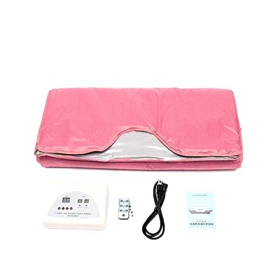 Sauna Blanket, Stoomsauna Spa Draagbaar Fat Burning Infrare Heating Sauna Blanket Lose Weight Home Spa Slimming Sauna Blanket Professional Fitness Detox Therapy Blanket Makkelijk te besturen (Typ