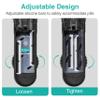 Fullicon Multiple Pill Cutter, Adjustable Pill Cutter for Small Pills with Accurate Pill Alignment, Stainless Steel Cutting Blade & Blade Guard, Pill Splitter with Free Brush & Pill Box (Black) view 3