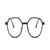 LTSRLL Stylish Round Reading Glasses Women Men, Retro Blue Light Blocking Computer Readers Gaming/TV Glasses Anti Glare (Color : Black, Size : +300) view 2