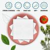 1x White 1 PLY Napkins Paper Serviettes Soft Disposable Dinner Party Tissues for Office Christmas Kitchen Party Birthday Wedding Restaurant & Outdoor Events 29cm x 29cm. view 3
