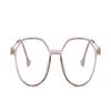 LTSRLL Stylish Round Reading Glasses Women Men, Retro Blue Light Blocking Computer Readers Gaming/TV Glasses Anti Glare (Color : Tea, Size : +350) view 2