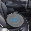 LUCKDANO 360 Degrees Rotating Car Cushion, Geometric Rhombic Shape, Soft & Comfortable, Portable Seats Cushion for Elderly (Grey) view 2