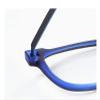 LTSRLL Sturdy Reading Glasses for Women Men, Blue Light Blocking Computer Spring hinge Readers, Gaming TV Eyeglasses (Color : Black-gray, Size : +0.00) view 3