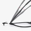 LTSRLL Blue Light Blocking Rectangle Metal Reading Glasses, Blue Light Blocking Computer Readers, Anti Eyestrain Eyeglasses (Color : Blue, Size : +250) view 4