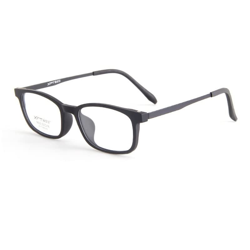 LTSRLL Sturdy Reading Glasses for Women Men, Blue Light Blocking Computer Spring hinge Readers, Gaming TV Eyeglasses (Color : Black, Size : +100)