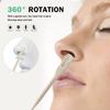 BEZOX Manual Nose Hair Trimmer (Pack of 3) - Rotating Nasal Hair Razor Cutter with Ear Picker for Women and Men - Portable Nostril Hair Remover Tools view 2
