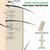 BEZOX Manual Nose Hair Trimmer (Pack of 3) - Rotating Nasal Hair Razor Cutter with Ear Picker for Women and Men - Portable Nostril Hair Remover Tools view 3
