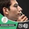 BEZOX Manual Nose Hair Trimmer (Pack of 3) - Rotating Nasal Hair Razor Cutter with Ear Picker for Women and Men - Portable Nostril Hair Remover Tools view 4