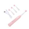 BCOATH Electric Kids Toothbrush Soft-Bristle Automatic USB Charging Waterproof Plastic Tooth Cleaning Brush for Children Pink with 5 Modes for Deep Cleaning view 1
