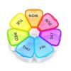 Portable Weekly Pill Box Organiser Easy to Open 7 Day Premium Quality Tablet Box Travel Pill Case with Snap Shut Lids Design Supplements Medicine Tablet Organiser for Vitamins view 1