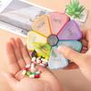 Portable Weekly Pill Box Organiser Easy to Open 7 Day Premium Quality Tablet Box Travel Pill Case with Snap Shut Lids Design Supplements Medicine Tablet Organiser for Vitamins view 2