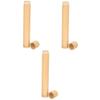 Alipis 3pcs Bamboo Toothbrush Case Lightweight Reusable Toothbrush Box Practical for Bathroom Storage view 1