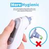 EssaUnica 500X Ear Thermometer Probe Covers Lens Filters Refill Caps for All Braun Models, BPA Free and Disposable for Braun view 3