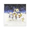 20 Napkins Christmas Singing Snowmen in the Evening Table Decoration Paper Napkins with Motif Made from Recycled Material Ecological and Sustainable 33 x 33 cm view 1