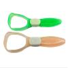 2 x Tongue Cleaners Plastic Tongue Scraper Plastic Tongue Cleaner Bad Breath Remover Oral Care Dental Care (Green & Orange (Large)) view 2