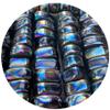 GAF TREASURES Wholesale Rainbow Magnetic Hematite Tumbled Stones, Polished Natural Rainbow Magnetic Hematite Gemstone, Rainbow Magnetic Hematite Polished Rocks (Rainbow Magnetic Hematite, 0.25 Pound) view 1