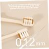 minkissy 4pcs Boy Girl Soft Bristle Toothbrushes for Years Cute Cartoon Design Ergonomic Grip Gentle for Boy Girl Gums for Oral Care and Daily Use view 4