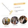 SEWOART Wooden Broom Soft Bristles for Hardwood Floor Cleaning for Bedroom Kitchen Bathroom Use view 3