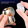 Beard Trimmer Waterproof Mini Size USB Charging Portable Cordless Home Trimmer for Men (Champagne Gold) view 3