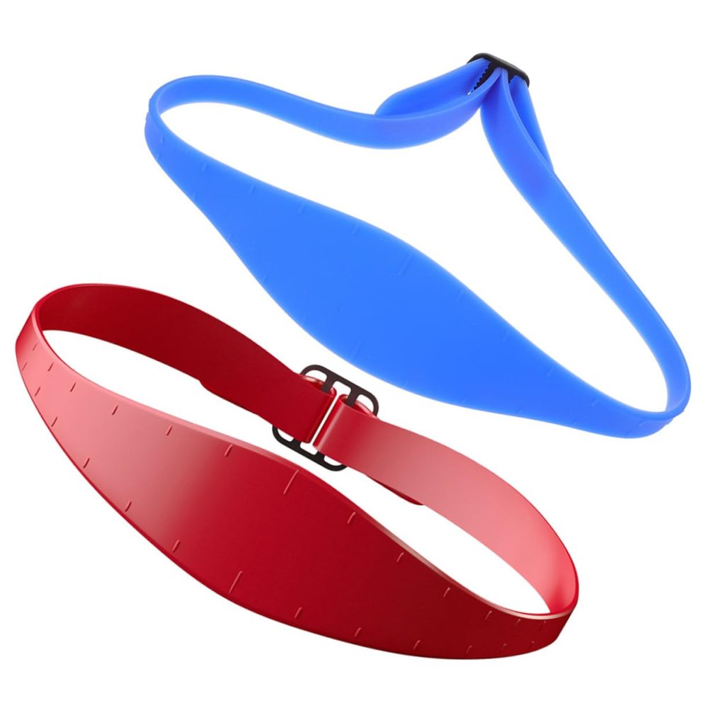 HAKIDZEL 2 Pcs Body Sculpting Tools Curved Silicone Headband Neckline Shaving Template Essential Oil Car Freshener Men Headband Red Headband Kid Tools Silica Gel Hair Shaper Man