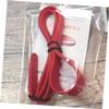HAKIDZEL 2 Pcs Body Sculpting Tools Curved Silicone Headband Neckline Shaving Template Essential Oil Car Freshener Men Headband Red Headband Kid Tools Silica Gel Hair Shaper Man view 4