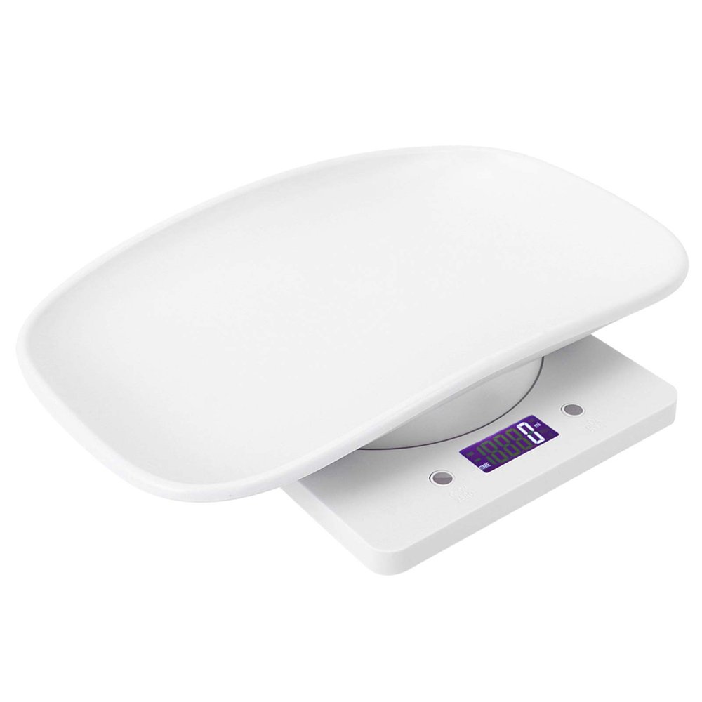 Digital Pet Scales, 10kg/1g Digital Small Pet Weight Scale, Mini Precision Grams Weight Balance Electronic Kitchen Scale for Pup, Cat, Hedgehog