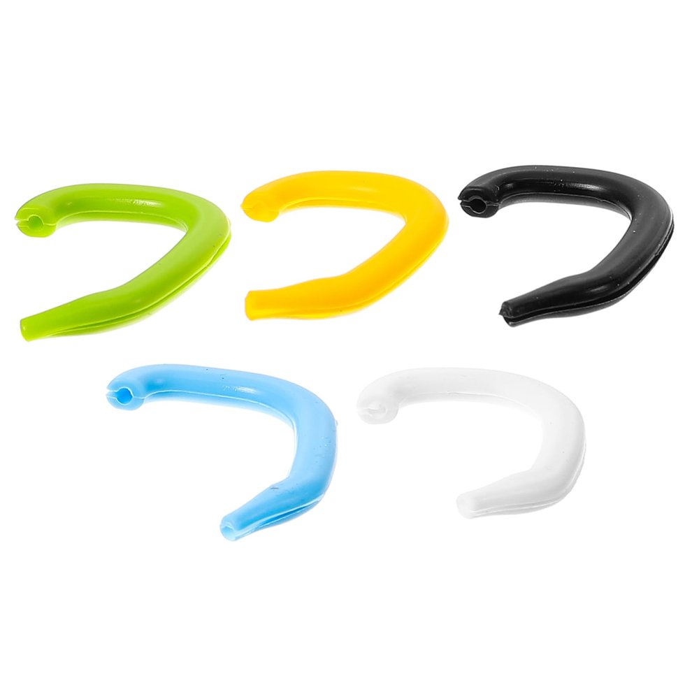Anneome Silicone Ear Saver Covers 5pcs Multi-Color Soft Ear Hooks Adjustable Mask Strap Extenders and Pain Relief Suitable for Health Use