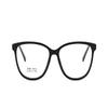 NOVESIXTDAT Stylish Reading Glasses, Ultra Light Blue Light Blocking Computer Readers, Anti Glare Eyewear with Spring Hange (Color : Black, Size : +350) view 2