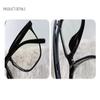 NOVESIXTDAT Oversized Reading Glasses for Men Women, Sturdy TR Blue Light Blocking Computer Readers, Large Anti Glare Eyeglasses (Color : Black, Size : +100) view 4
