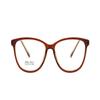 NOVESIXTDAT Stylish Reading Glasses, Ultra Light Blue Light Blocking Computer Readers, Anti Glare Eyewear with Spring Hange (Color : Tea, Size : +350) view 2