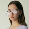 Aisi Women Magnifying Glasses Makeup Reading Glasses Cosmetic Readers Flip Up Lens Magnifying Eyeglasses view 2