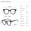 NOVESIXTDAT Blue Light Blocking Reading Glasses for Men Women, HD Anti Glare Computer Reader, Anti Eye Strain Gaming/TV Glasses (Color : Clear, Size : +200) view 3