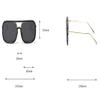 LTSRLL Oversized Aviator Reading Glasses, Large Square Anti Glare Computer Goggle, Blue Light Blocking Readers Eyeglasses (Color : Black, Size : +0.00) view 2