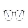 LTSRLL Classic Metal Reading Glasses Blue Light Blocking Glasses, Anti Eyestrain Computer Readers, Gaming/TV Glasses Women (Color : Black, Size : +100) view 2