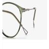 NOVESIXTDAT Retro Round Reading Glasses Fatigue Relieve Computer Readers Anti Blue Light Presbyopic Glasses Flat Light Mirror (Color : Clear-gray, Size : +200) view 3