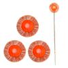 360 Round Wall Cleaning Mop Long Handle Microfiber Dry and Wet Wall Dust Cleaner with 4 Removable Poles and 4 Replaceable Mop Heads for Home Floor Glass Window Ceiling (190cm/4pcs) view 1