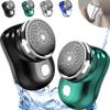 Camic Glidex Portable Mini Electric Shaver, 2023 New Mini Shaver Portable Electric Shaver, Pocket Portable Electric Shave, Pocket Size Waterproof Razor Washable Portable (2 PCS C) view 1