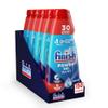 Finish Powergel Dishwasher Detergent Fresh, Gel Dishwasher, 150 Washes, 5 Packs of 30 Dishwashers view 1