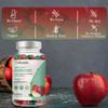 Homacia Apple Cider Vinegar & Ginger Gummies | 120 with 'The Mother' | Pure & Unfiltered | Allergen Free view 4