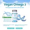 Vegan Omega 3 - Full Spectrum DHA, EPA & DPA - 90 Softgels of Lifes Omega Algal Oil - Ultimate Joint, Heart & Brain Health Supplement - Made in The UK view 3
