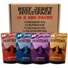 Hunters Beef Snack 16 Pack Variety Beef Jerky, 448g Mixed Flavours - Grass Fed Meat Snacks - Low Calorie Carnivore High Protein Snacks - Meat Strips Snack view 4