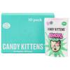 Candy Kittens Vegan Sweets Sour SHOX Strawberry & Apple  Plant-Based Vegan Treats with Fruity Flavours, Made with Real Fruit Juice  Ideal Snacks for Sweet Hampers & Pick and Mix  140g, Pack of 10 view 1