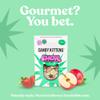 Candy Kittens Vegan Sweets Sour SHOX Strawberry & Apple  Plant-Based Vegan Treats with Fruity Flavours, Made with Real Fruit Juice  Ideal Snacks for Sweet Hampers & Pick and Mix  140g, Pack of 10 view 2