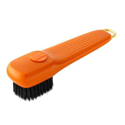 rockible Shoe Cleaning Brush, Laundry Brush, Household Cleaning Brushes Scrubbing Brush for Clothing, Orange