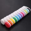 Folceretsc 12PCS Colorful Lens Case, Lens Immersion Kit, Suitable for Outdoor Mini Lens Case Screw Top view 4