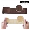 1Roll 2.5/5/10cm*4.8m Gauze Bandage Self-Adhesive Breathable Elastic Bandages for Sports Fixing Finger Wrist Leg-Beige,2.5cmX4.8m view 2