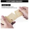 1Roll 2.5/5/10cm*4.8m Gauze Bandage Self-Adhesive Breathable Elastic Bandages for Sports Fixing Finger Wrist Leg-Beige,2.5cmX4.8m view 4