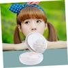 Healeved Marble Pattern Lens Case Holder for Contact Lenses Portable Lens Container Mirror for Travel and Home Use Stylish Eyewear Storage Box view 2