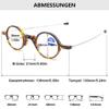 Lanomi Portable Folding Reading Glasses Round Women Men Blue Light Blocking Readers Plastic Compact Mini Pocket Eyeglasses with Bag Case 3 Pairs Tortoiseshell 1.0 view 3