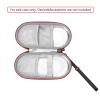 RLSOCO EpiPen Carrying Case,Travel Medicine Kit for 2 Epi Pens,Auvi-Q, Anti-Histamine, Allergy Medicine Essentials, Inhaler Asthma Relief/Insulin Pen Travel Organizer (Case Only) - Black view 2